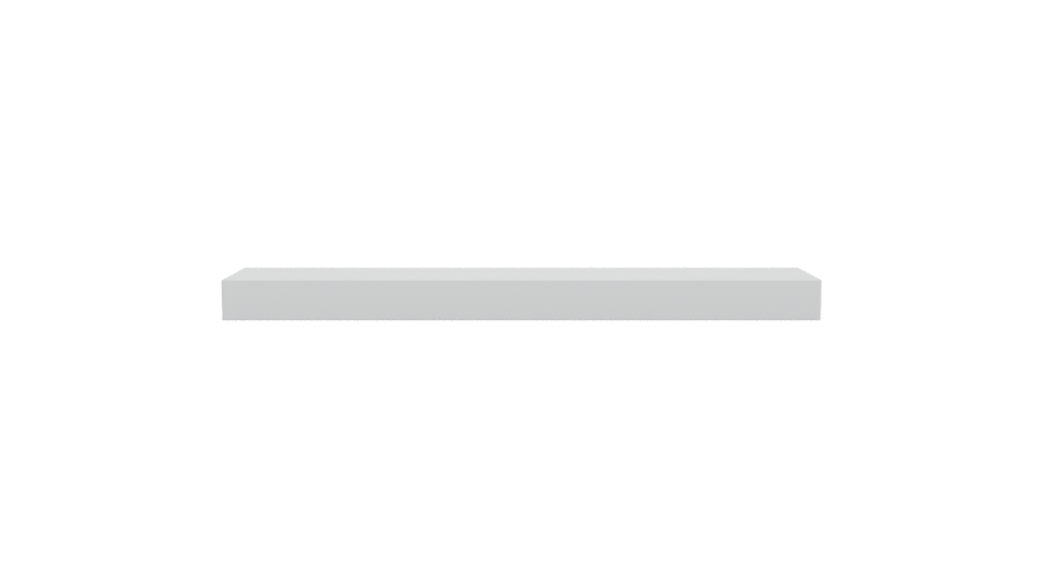 Stylish Minimalist Shelf 3D Model - Professional 3D Model Render 11