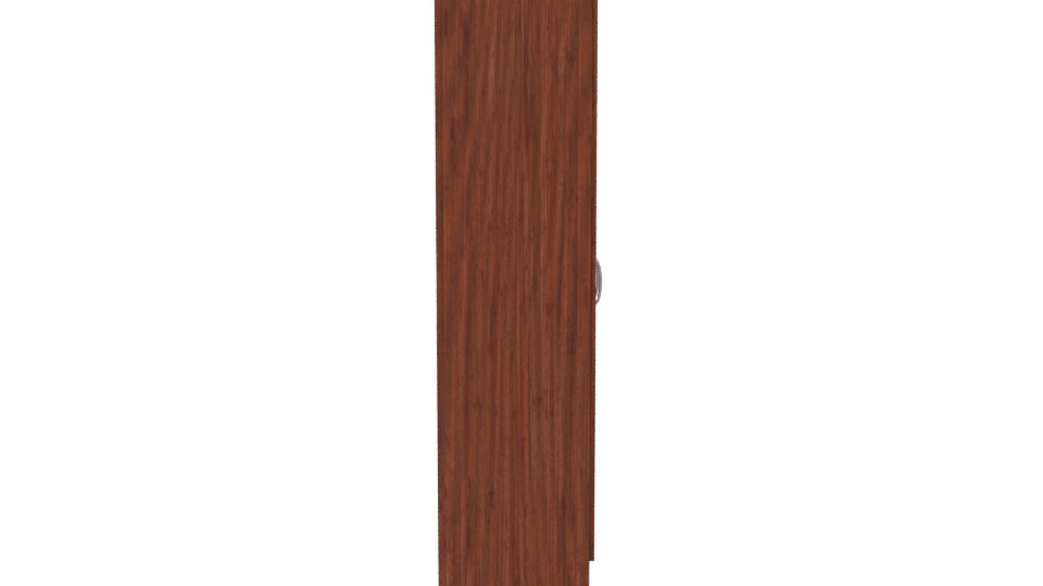 Stylish Wooden Wardrobe Model - Professional 3D Model Render 8