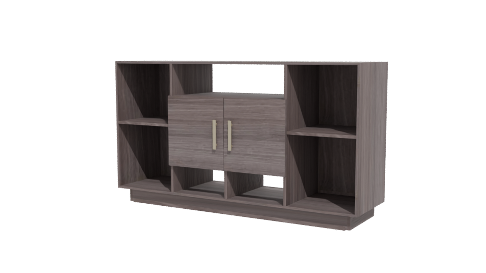 Stylish Modern TV Stand 3D - Professional 3D Model Render 12