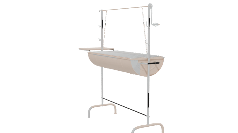 Heavy-Duty Outdoor BBQ Grill 3D - Professional 3D Model Render 13