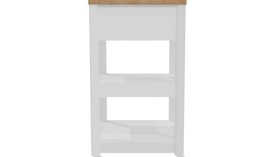 Stylish Nightstand 3D Model - Professional 3D Model Render 5