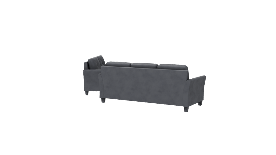 Contemporary Sofa Set 3D Model - Professional 3D Model Render 6