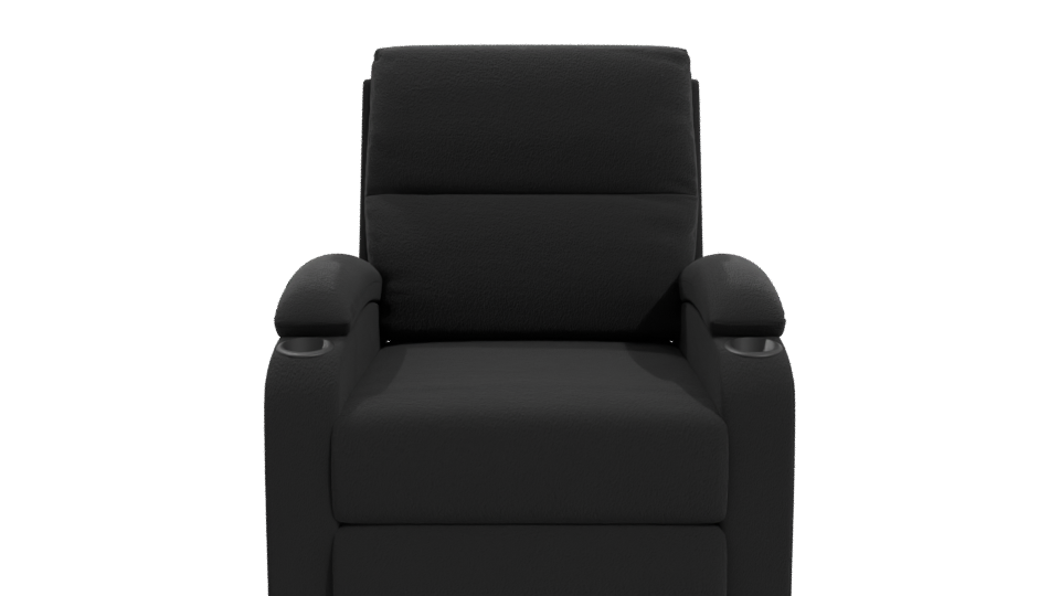 Stylish Reclining Chair 3D Model - Professional 3D Model Render 11