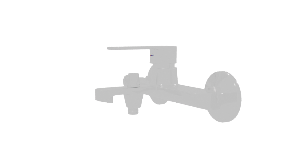 Classic Bathroom Faucet 3D Model - Professional 3D Model Render 13