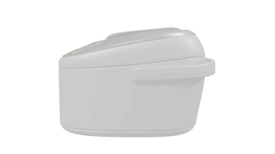 High-Tech Rice Cooker Model - Professional 3D Model Render 2