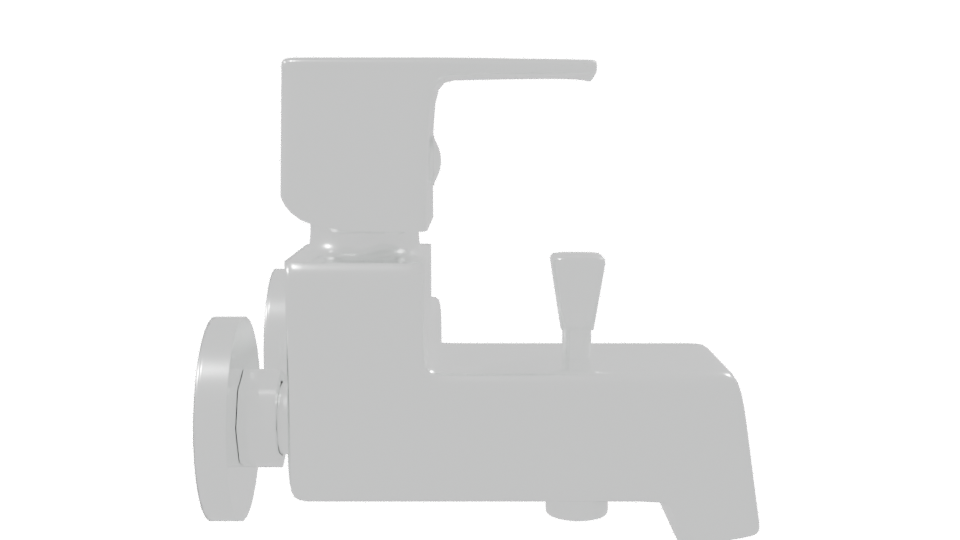 Modern Shower Tub Faucet 3D - Professional 3D Model Render 8