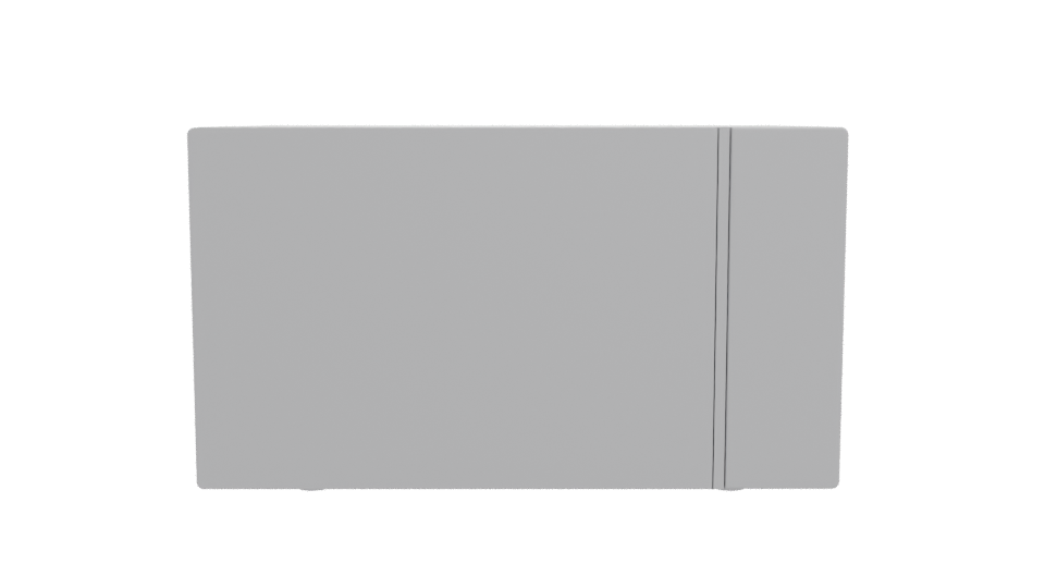 Sleek Microwave Oven 3D Model - Professional 3D Model Render 11