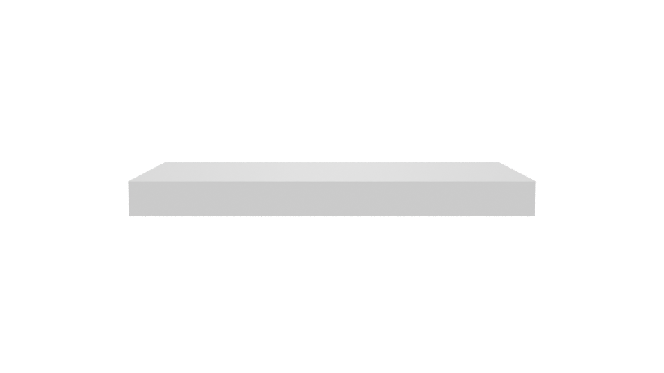Minimalist White Table Model - Professional 3D Model Render 11