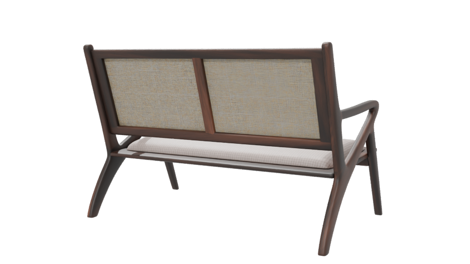 Stylish Outdoor Sofa Model - Professional 3D Model Render 6