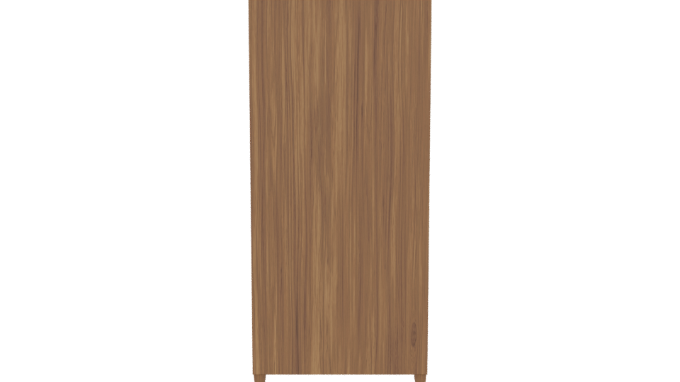 Stylish Wooden Wardrobe 3D Model - Professional 3D Model Render 5