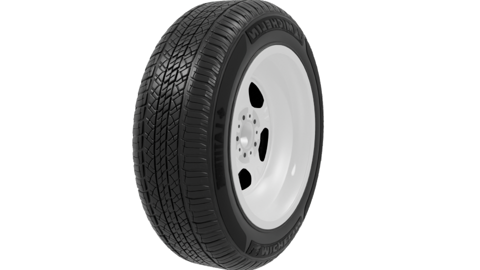 Stylish Alloy Wheel Model 3D - Professional 3D Model Render 3