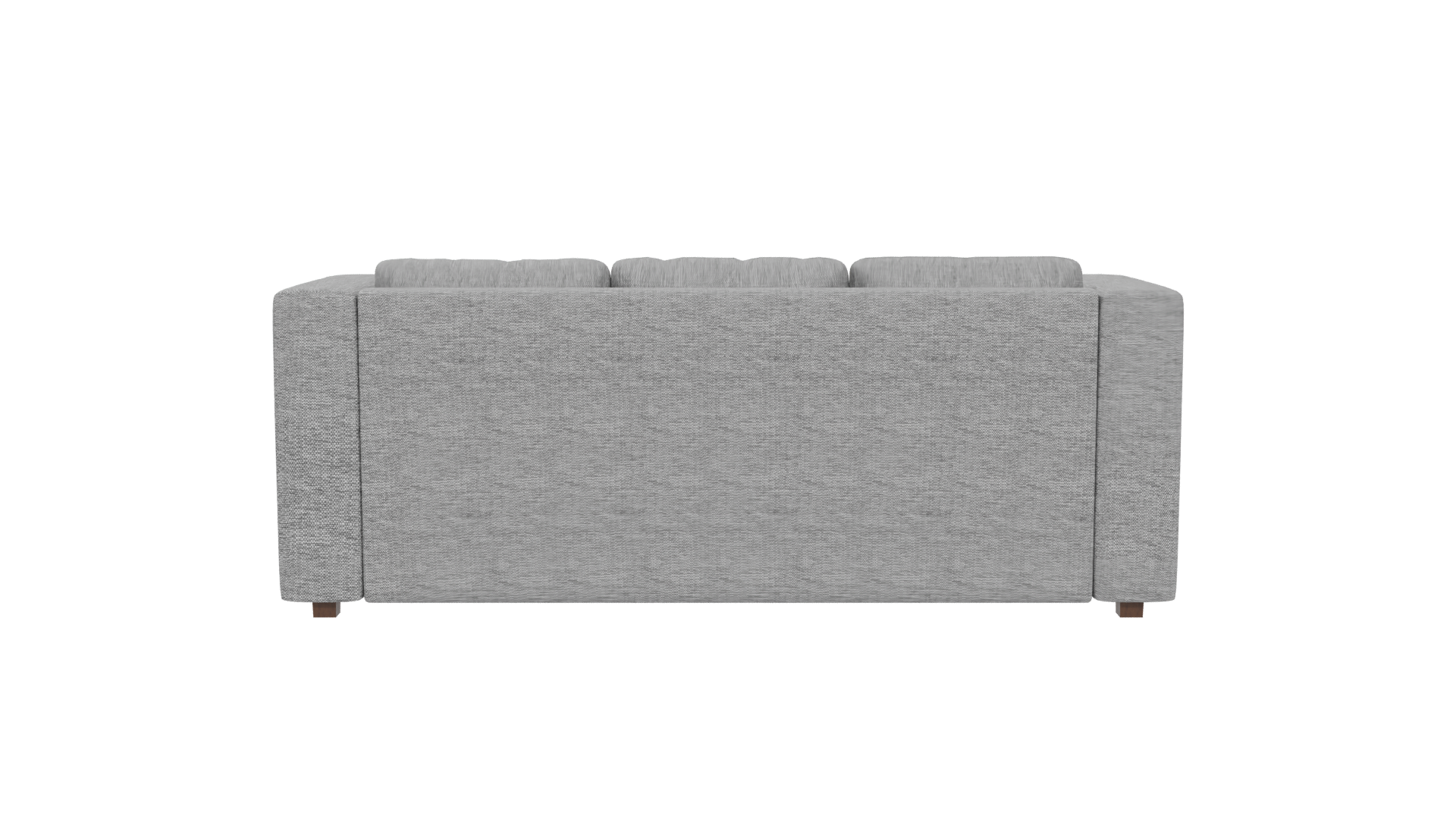 Contemporary L-Shaped Fabric Sofa 3D Model - Professional 3D Model Render 5