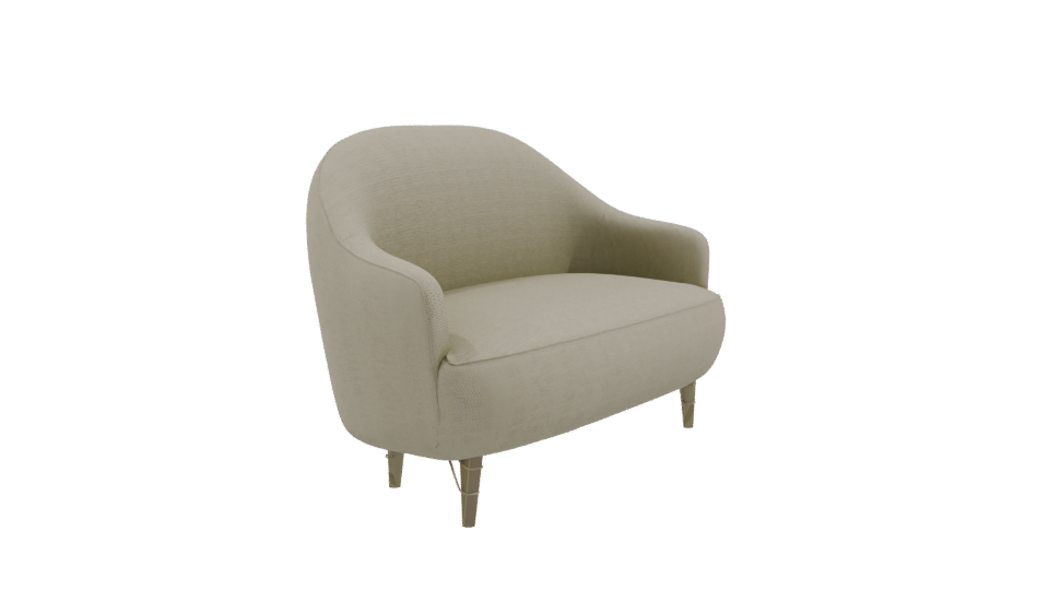 Stylish Modern Sofa 3D Model - Professional 3D Model Render 9