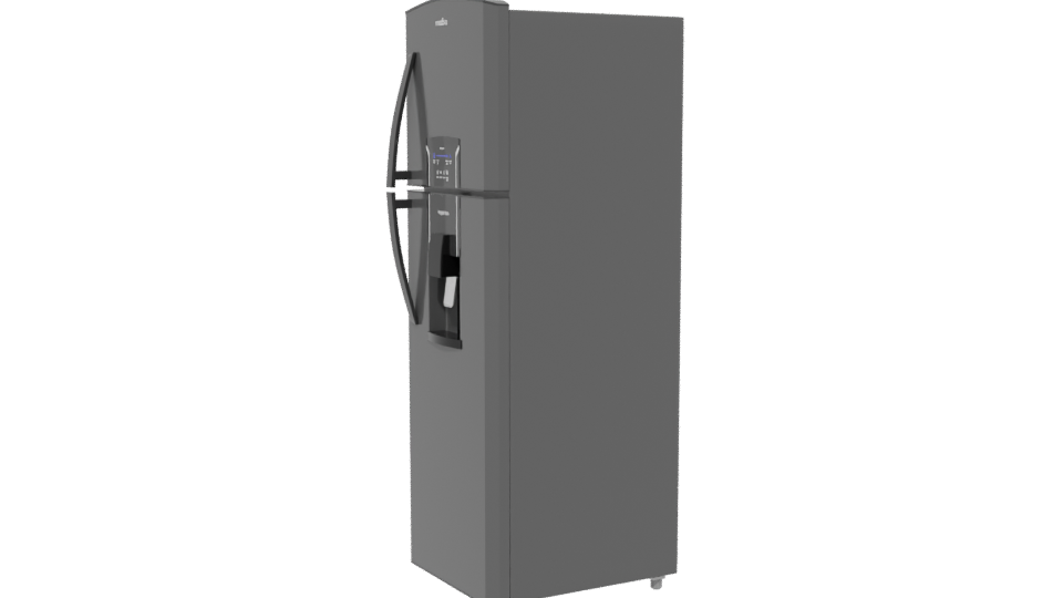 Sleek Modern Refrigerator Model 3D - Professional 3D Model Render 13