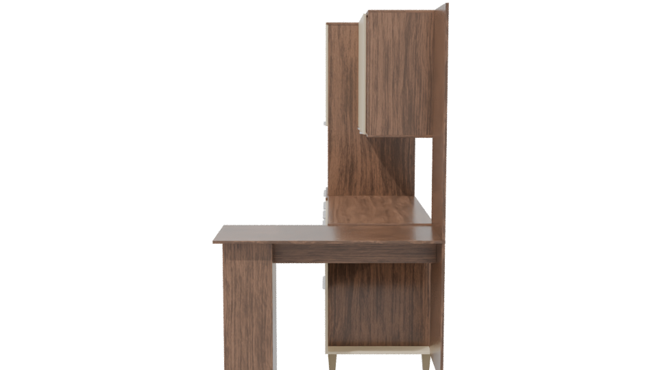 Modern Kitchen Cabinet Set 3D - Professional 3D Model Render 2