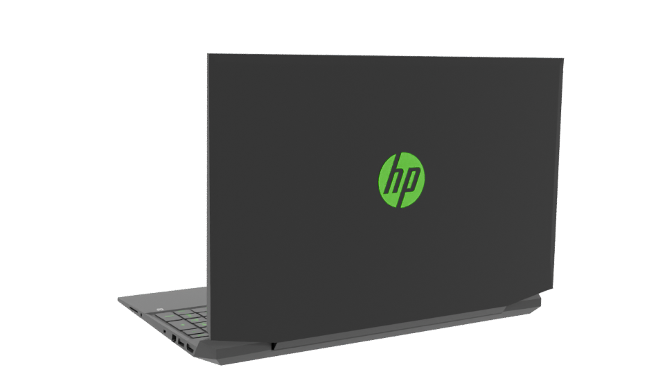 Sleek Gaming Laptop 3D Model - Professional 3D Model Render 4