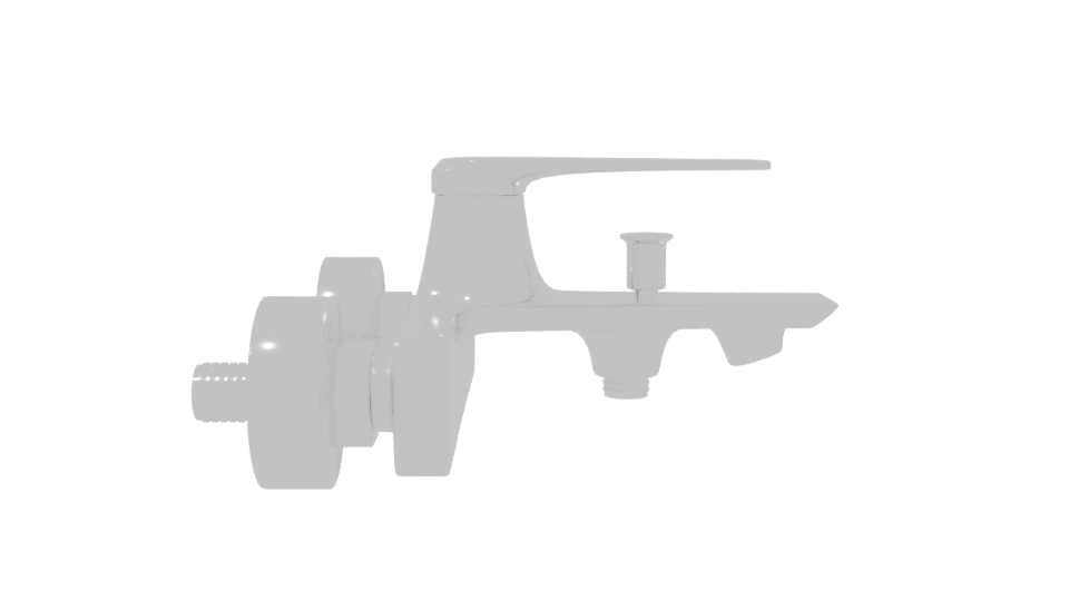 Stylish Bathroom Faucet 3D Model - Professional 3D Model Render 8