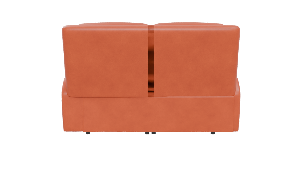 Stylish Reclining Love Seat 3D - Professional 3D Model Render 5