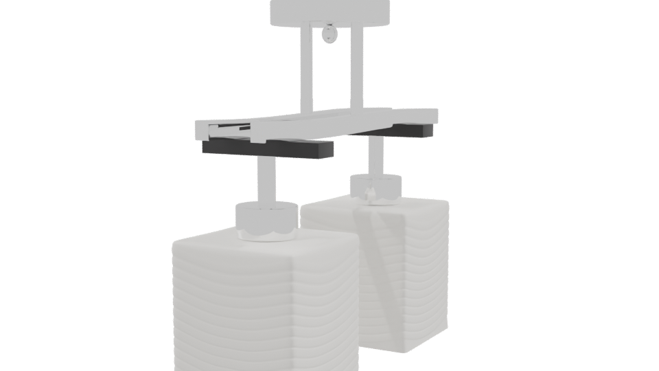 Stylish Weight Balance Scale Model - Professional 3D Model Render 9