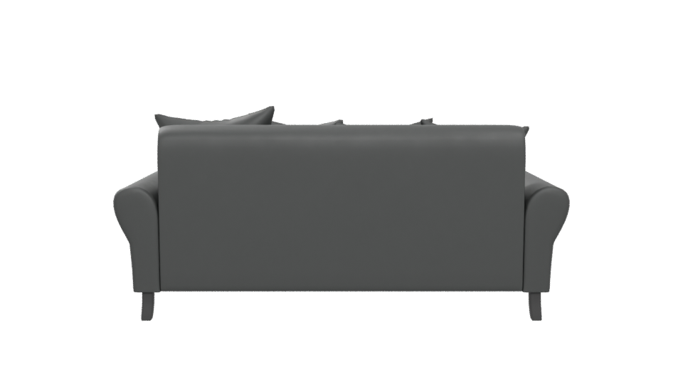 Contemporary Leather Sofa Set 3D - Professional 3D Model Render 5