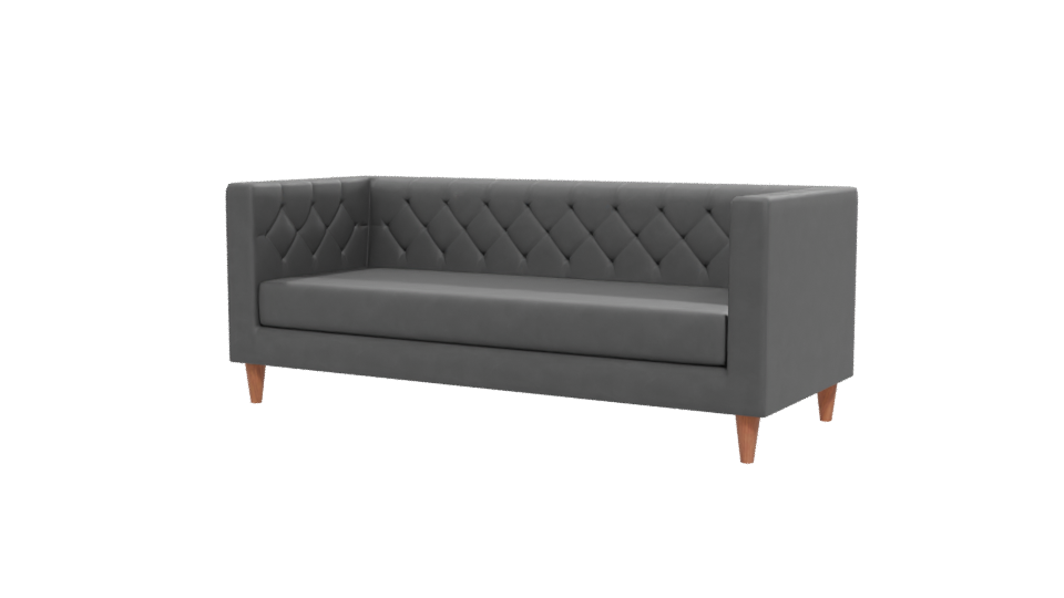 Chic Modern Sofa 3D Model - Professional 3D Model Render 12