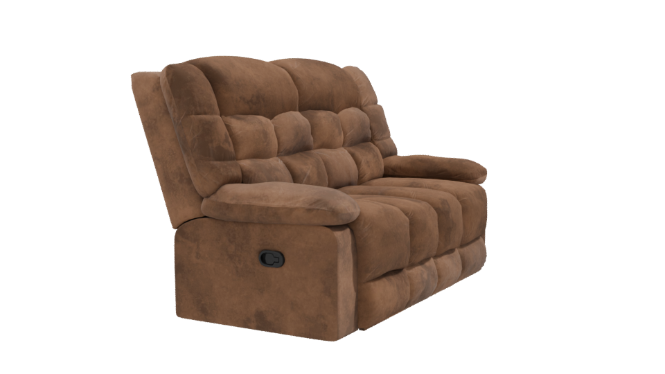 Stylish Fabric Loveseat 3D - Professional 3D Model Render 9