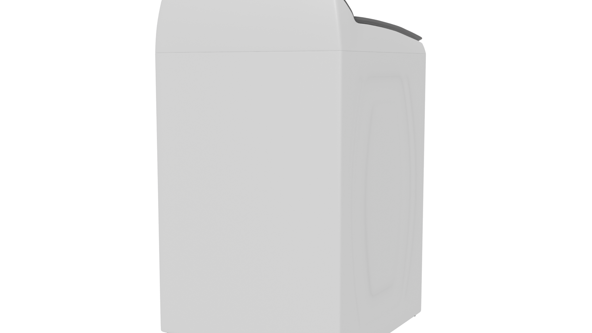 Top-Load Washing Machine 3D Model - Professional 3D Model Render 6