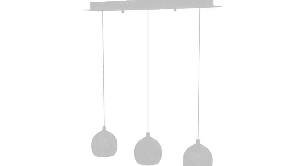 Stylish Pendant Light Fixture 3D - Professional 3D Model Render 12