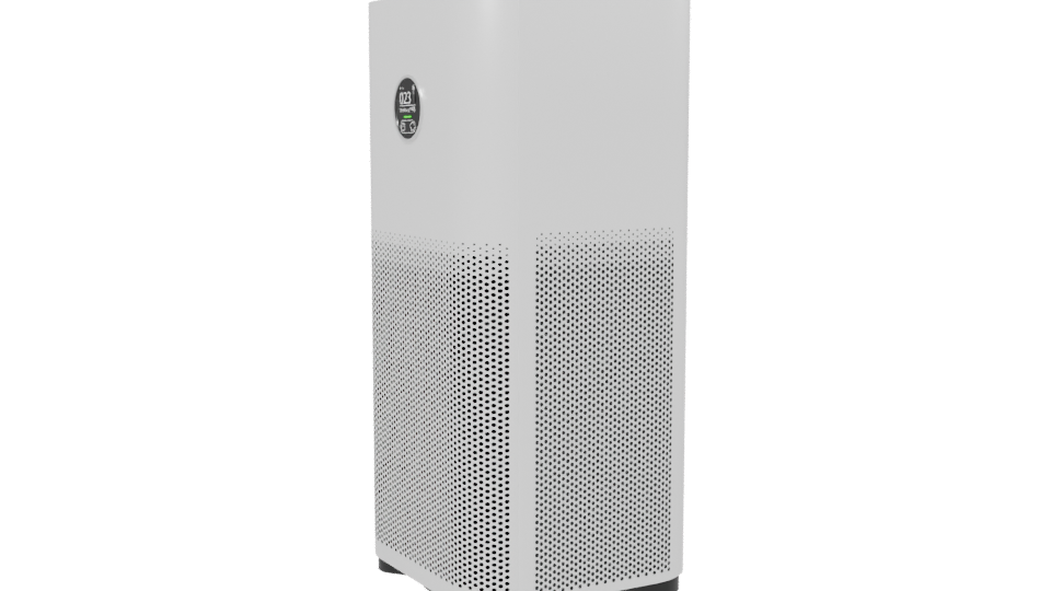 Contemporary Air Purifier 3D Model - Professional 3D Model Render 13