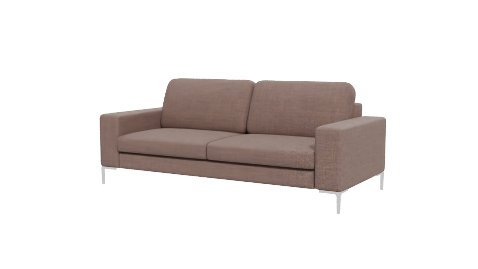 Stylish Contemporary Sofa 3D Model - Professional 3D Model Render 12