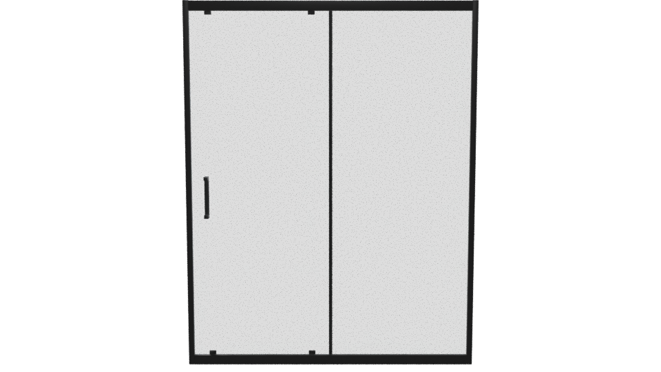 Sliding Door 150x190 cm Model - Professional 3D Model Render 5