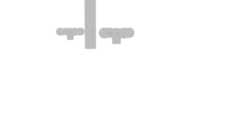 Stylish Metal Kitchen Faucet 3D Model - Professional 3D Model Render 7