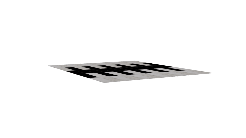 Stylish Ceramic Tile Flooring 3D - Professional 3D Model Render 4