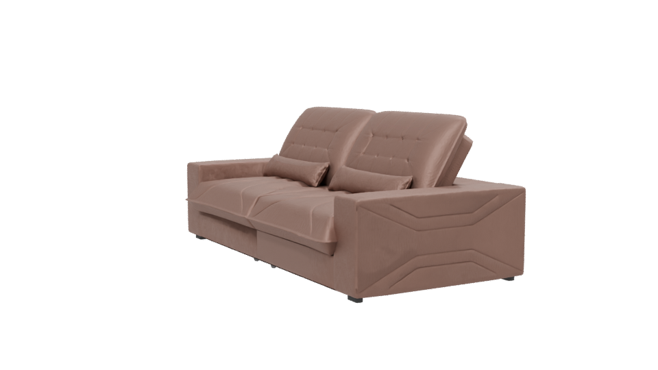 Elegant Sofa Model 3D - Professional 3D Model Render 13
