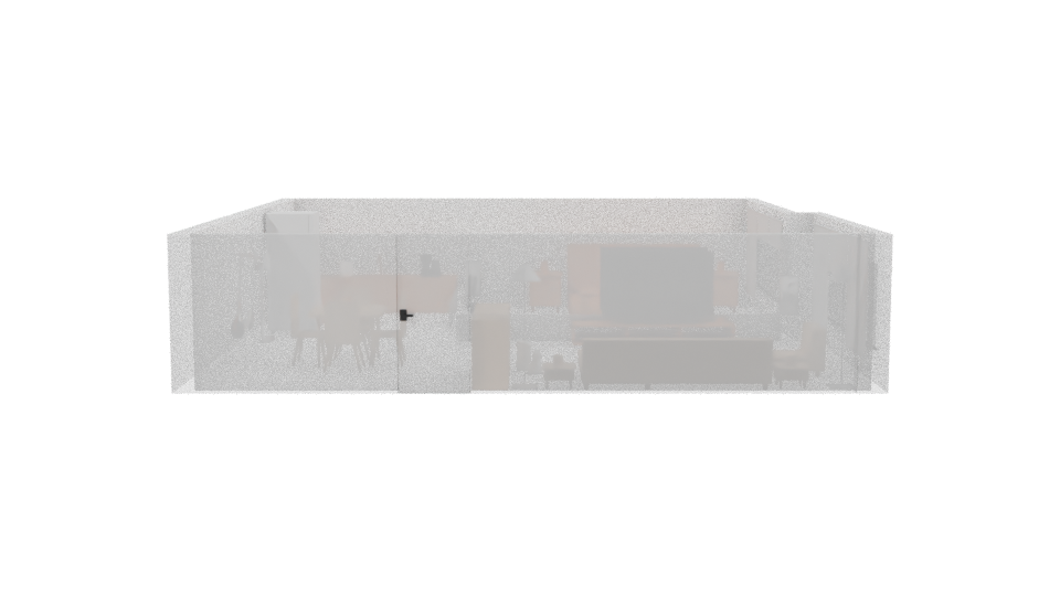 Modern Minimalist Interior Design Model - Professional 3D Model Render 2