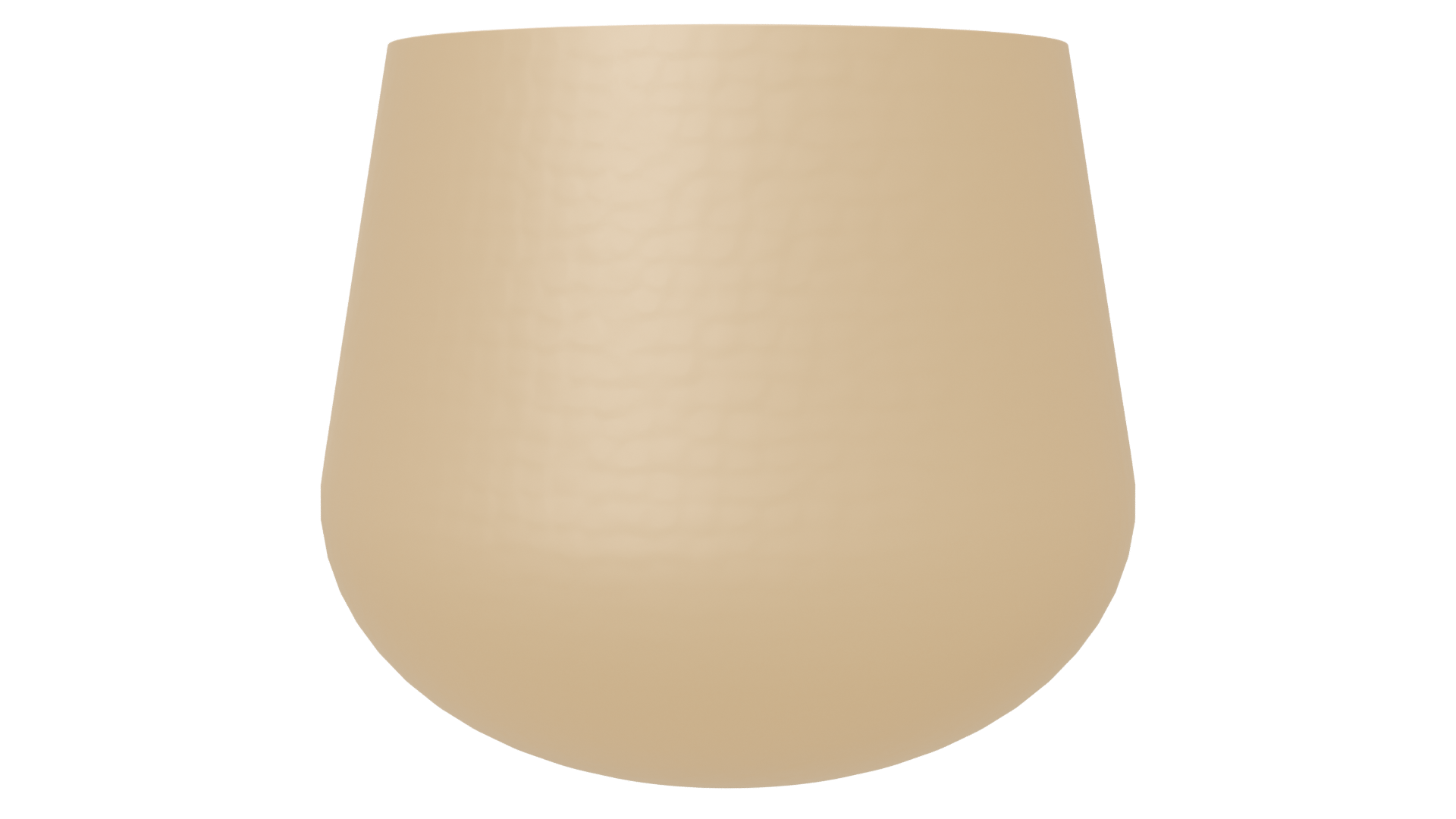 Stylish Metallic Planter 3D Model - Professional 3D Model Render 6