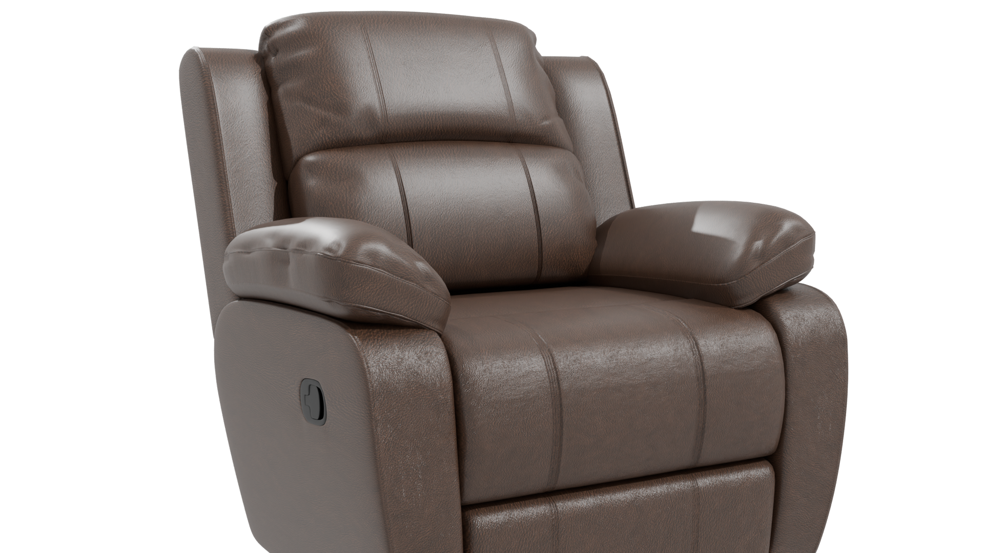 Comfortable Recliner Chair 3D Model - Professional 3D Model Render 10