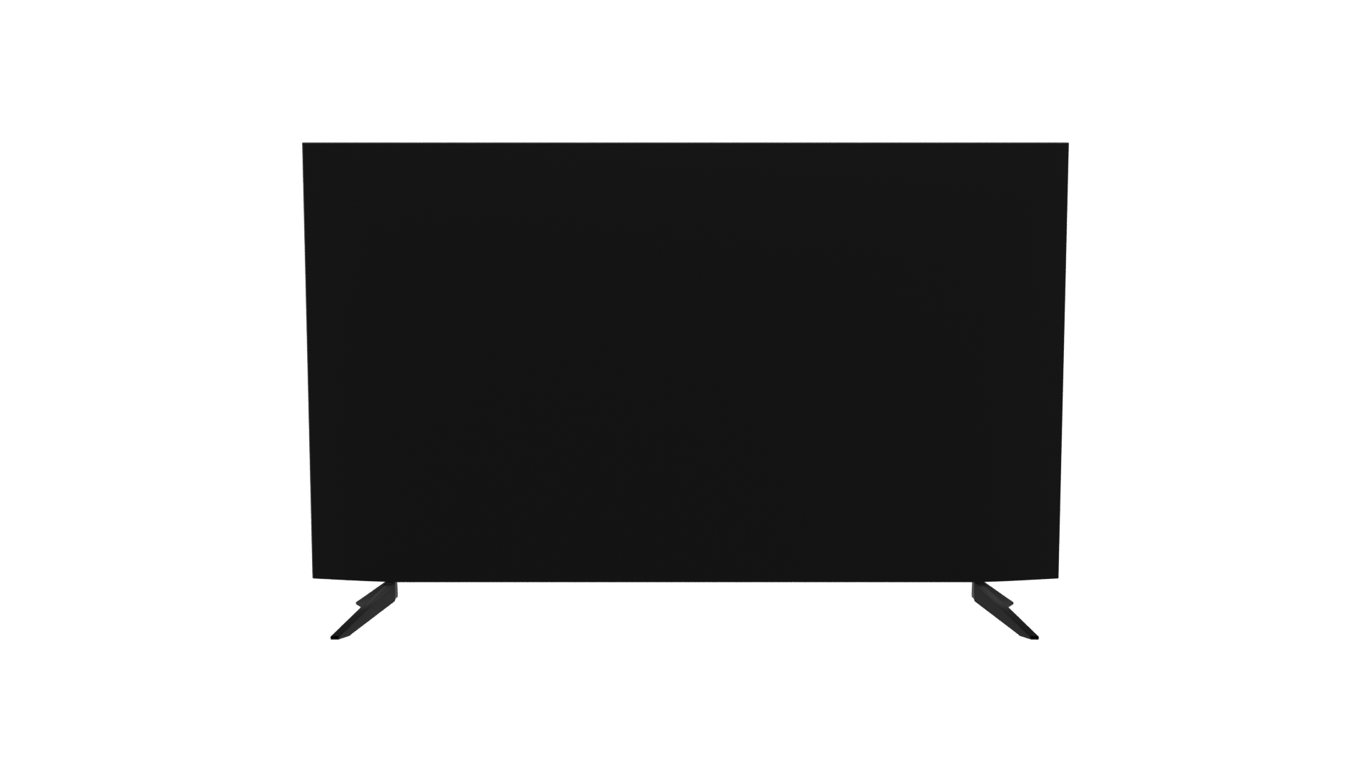Sleek Flat Screen TV Model - Professional 3D Model Render 5