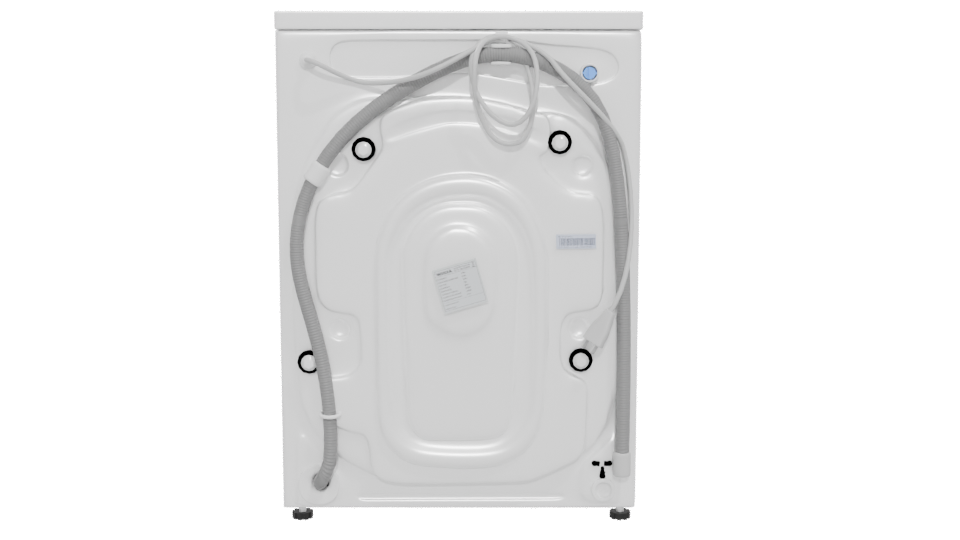 High-Efficiency Washing Machine Model - Professional 3D Model Render 5