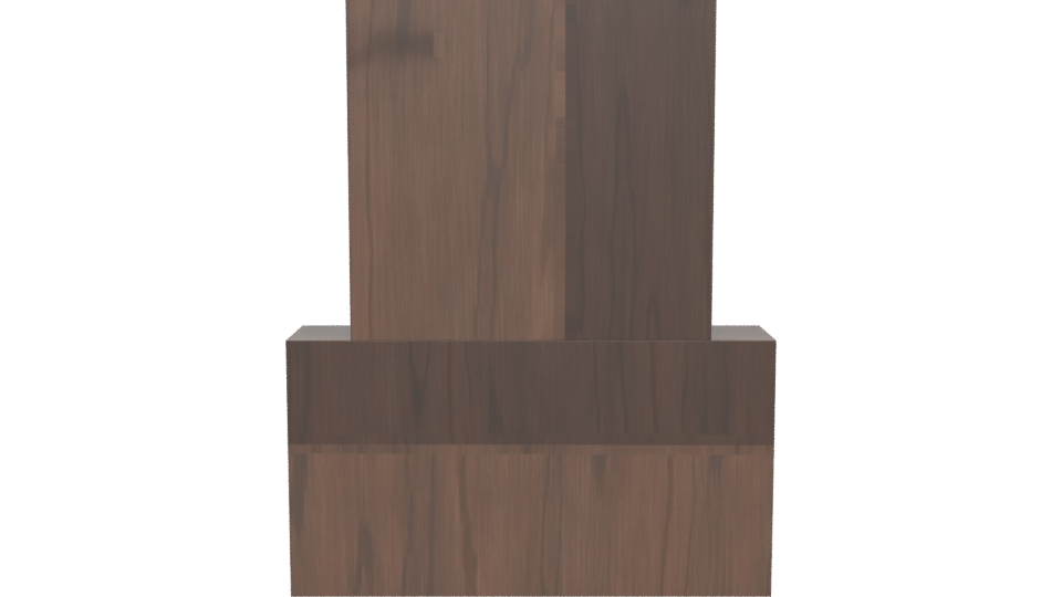 Stylish Makeup Vanity Table 3D - Professional 3D Model Render 5