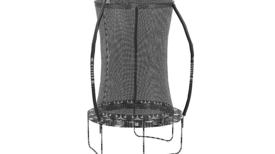 Stylish Modern Trash Can 3D - Professional 3D Model Render 3