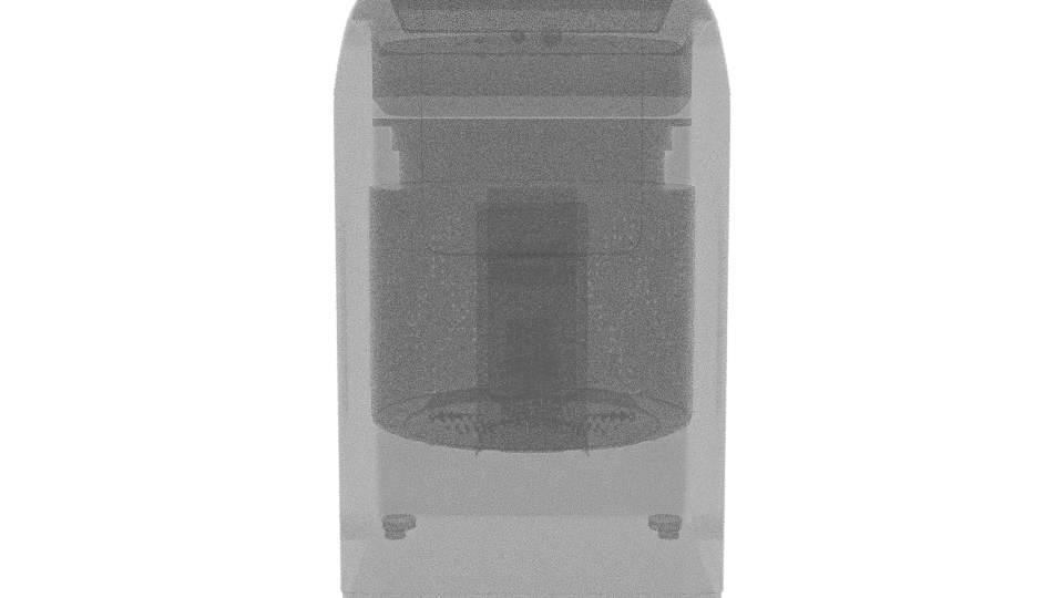 Contemporary Top-Load Washing Machine 3D Model - Professional 3D Model Render 5