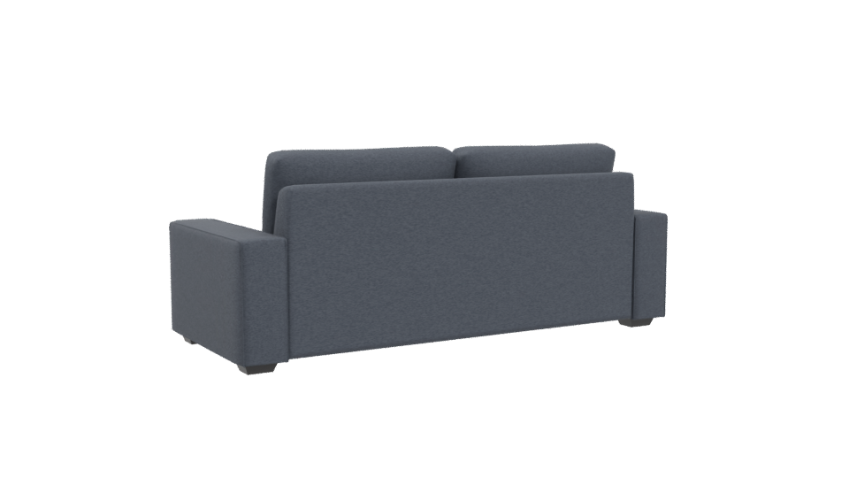 Stylish Modern Two-Seat Sofa 3D Model - Professional 3D Model Render 4