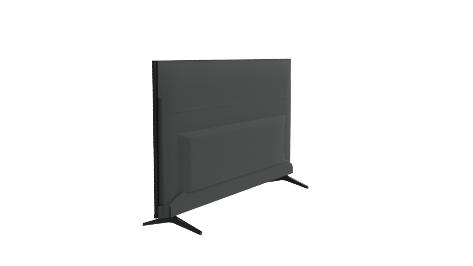 Sleek Modern TV Display Model - Professional 3D Model Render 3