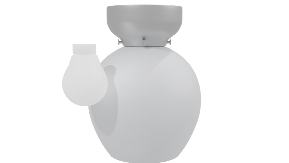 Elegant Modern Table Lamp 3D Model - Professional 3D Model Render 2