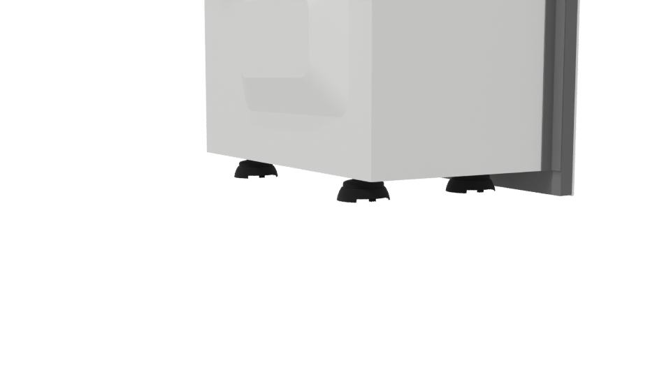 Sleek Modern Microwave Oven 3D Model - Professional 3D Model Render 7