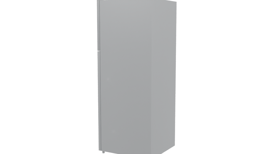 Stylish Modern Refrigerator 3D Model - Professional 3D Model Render 3