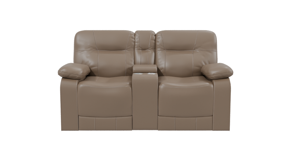 Stylish Recliner Sofa Model 3D - Professional 3D Model Render 2