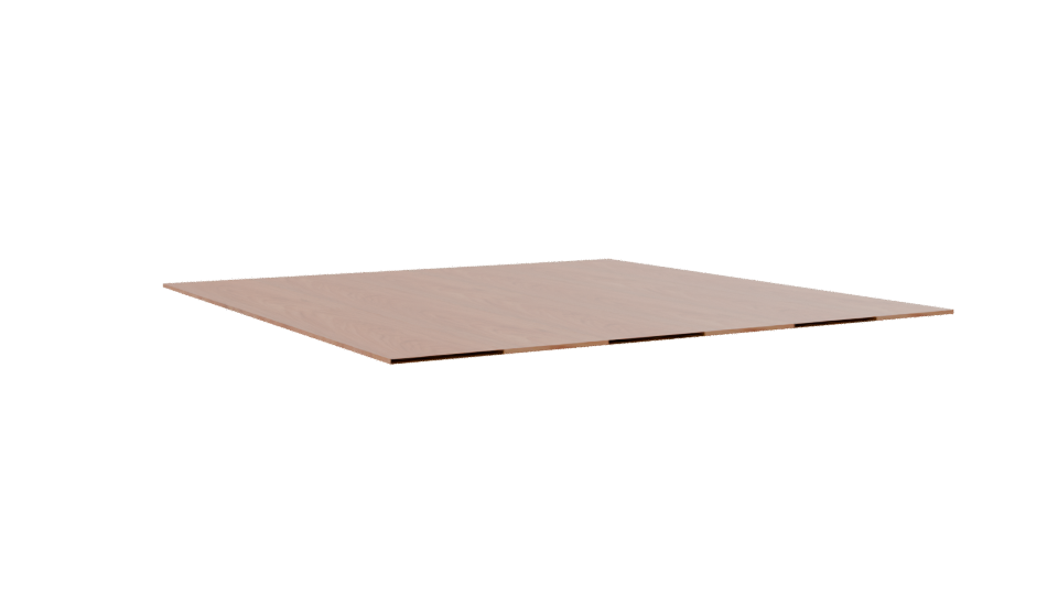 Stylish Wooden Table Model 3D - Professional 3D Model Render 7