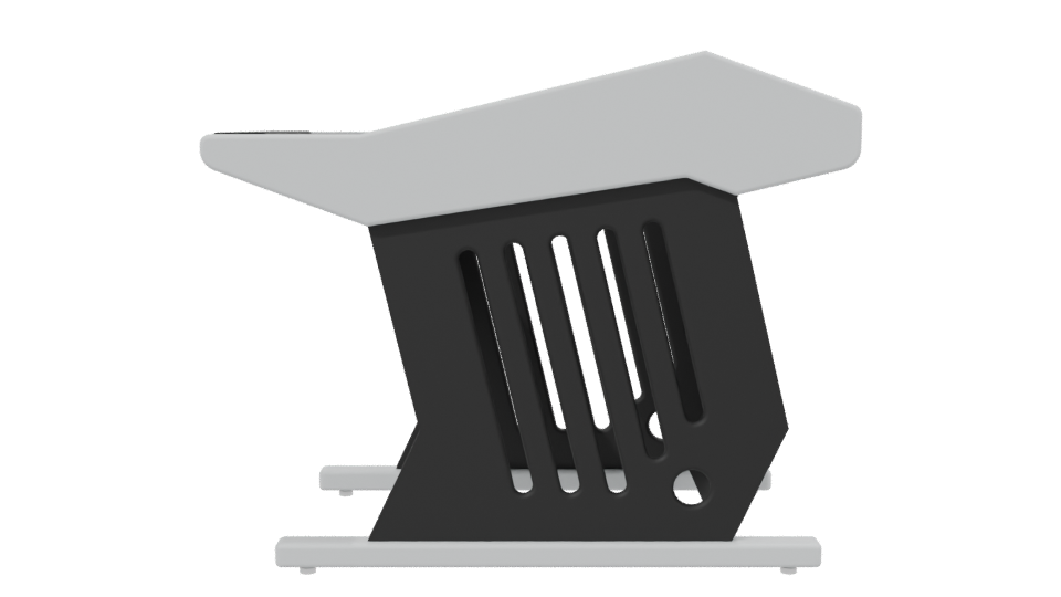 Industrial Waste Bin 3D Model - Professional 3D Model Render 2